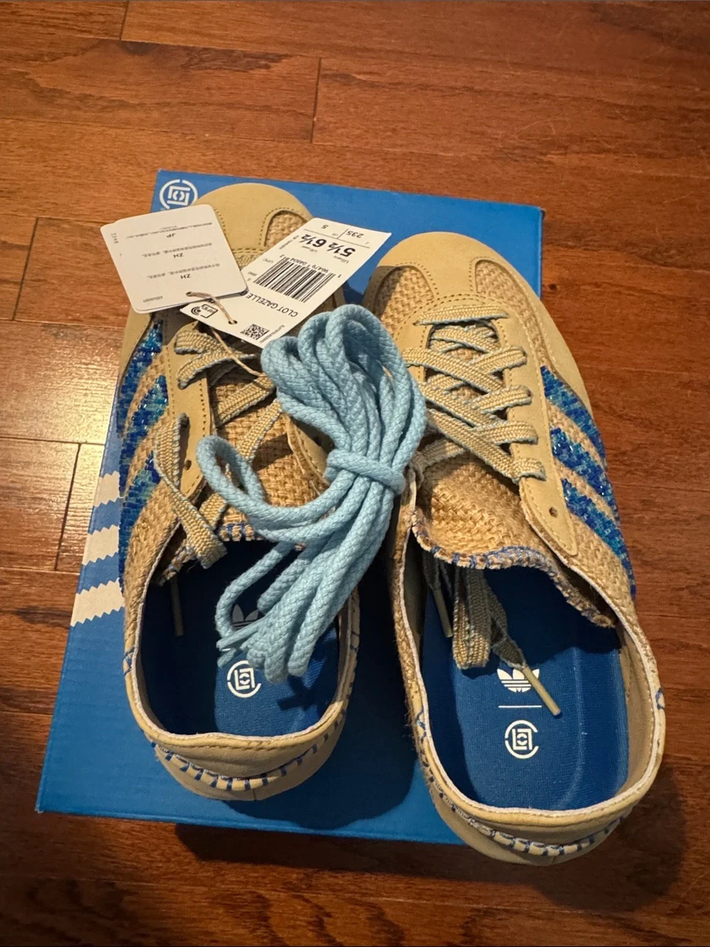 Adidas CLOT Gazelle by Edison Chen size M 5.5 / W 6.5